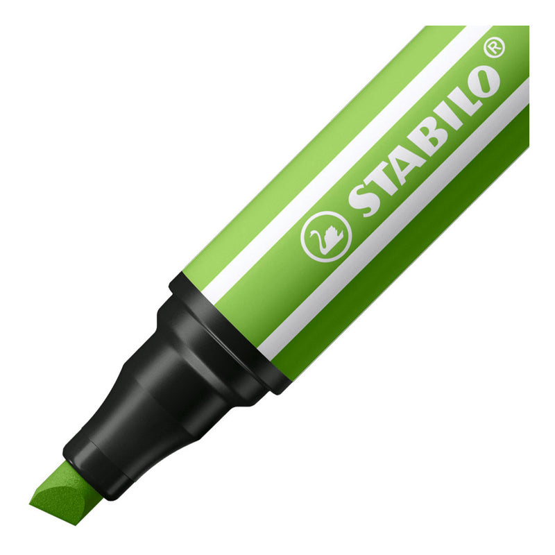 Load image into Gallery viewer, Stabilo pen 68 max - viltstift met dikke beitelpunt - lichtgroen