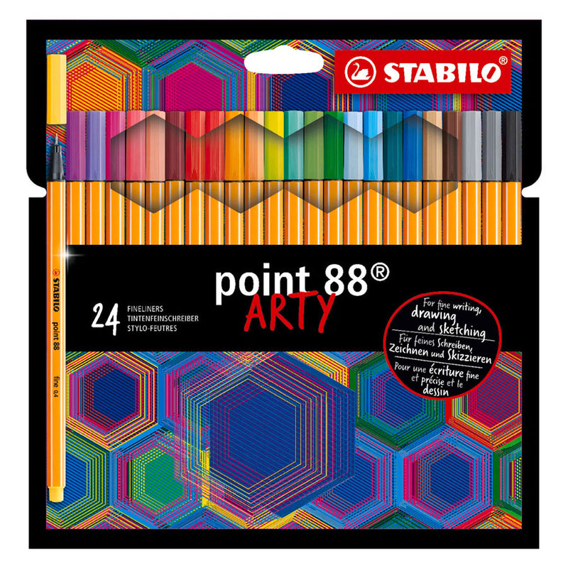 Load image into Gallery viewer, Stabilo point 88 arty fineliners - 24dlg.