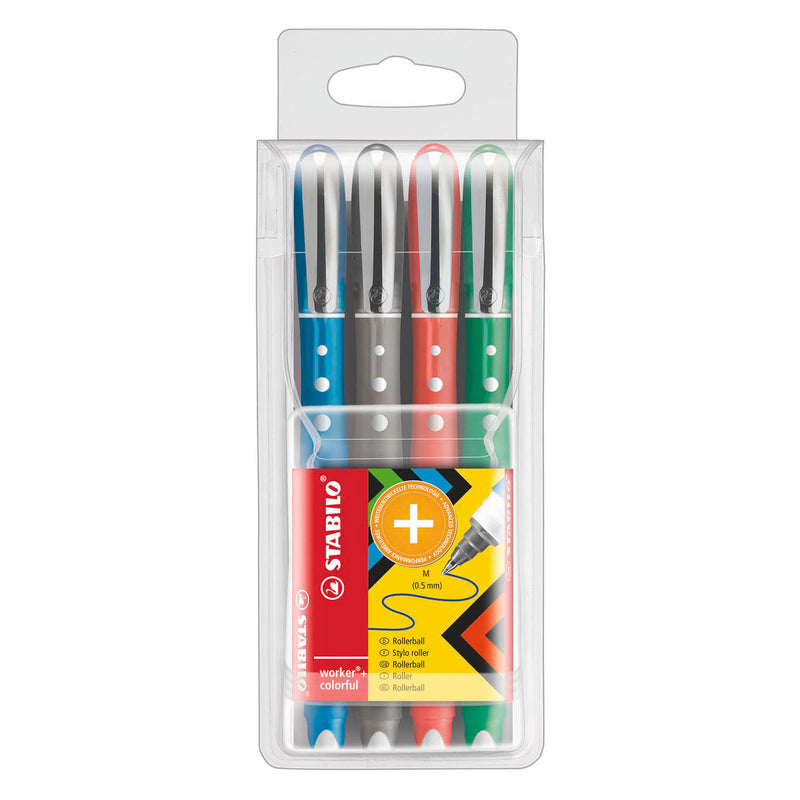 Load image into Gallery viewer, Stabilo worker colorful rollerpen - 4dlg.