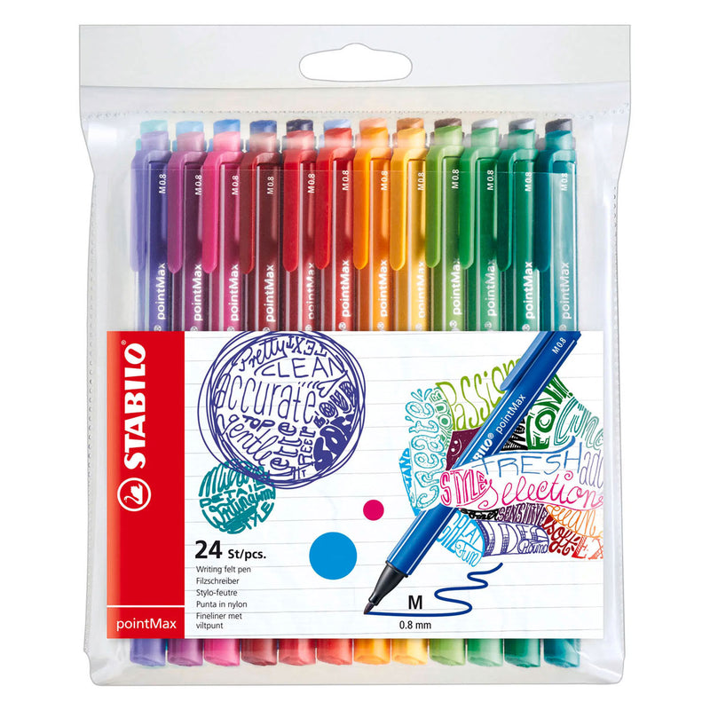 Load image into Gallery viewer, Stabilo pointmax fineliners - 24dlg.