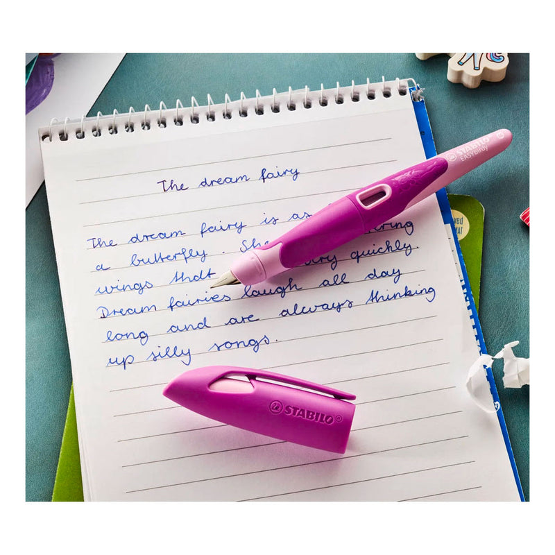 Load image into Gallery viewer, Stabilo easybirdy 3d dreamworld rechtshandige vulpen - roze