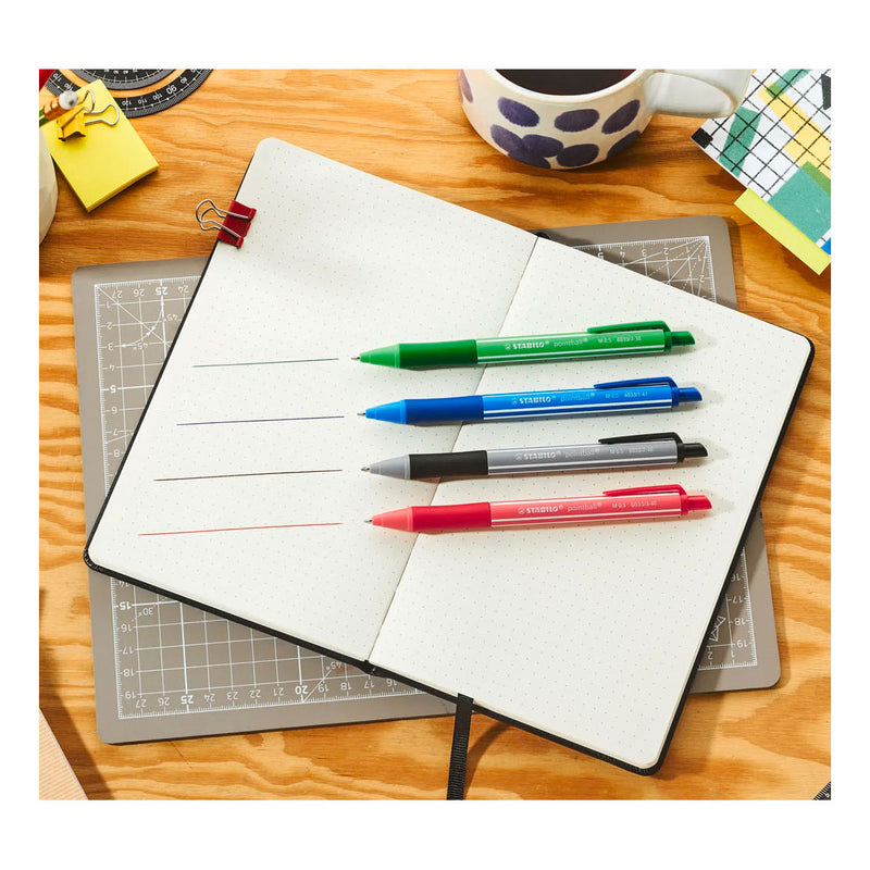 Load image into Gallery viewer, Stabilo pointball colorful balpennen - 4dlg.