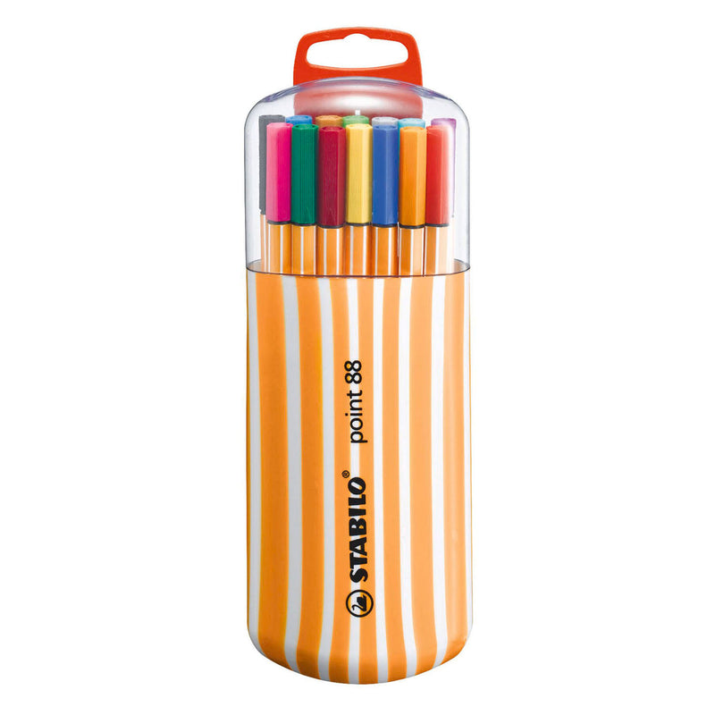 Load image into Gallery viewer, Stabilo point 88 zebrui fineliners - 20dlg.
