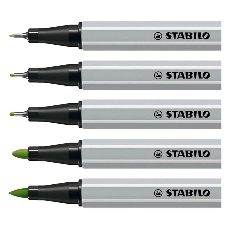 Load image into Gallery viewer, Stabilo creative tips arty pennen pastel kleuren in metalen etui - 30dlg.