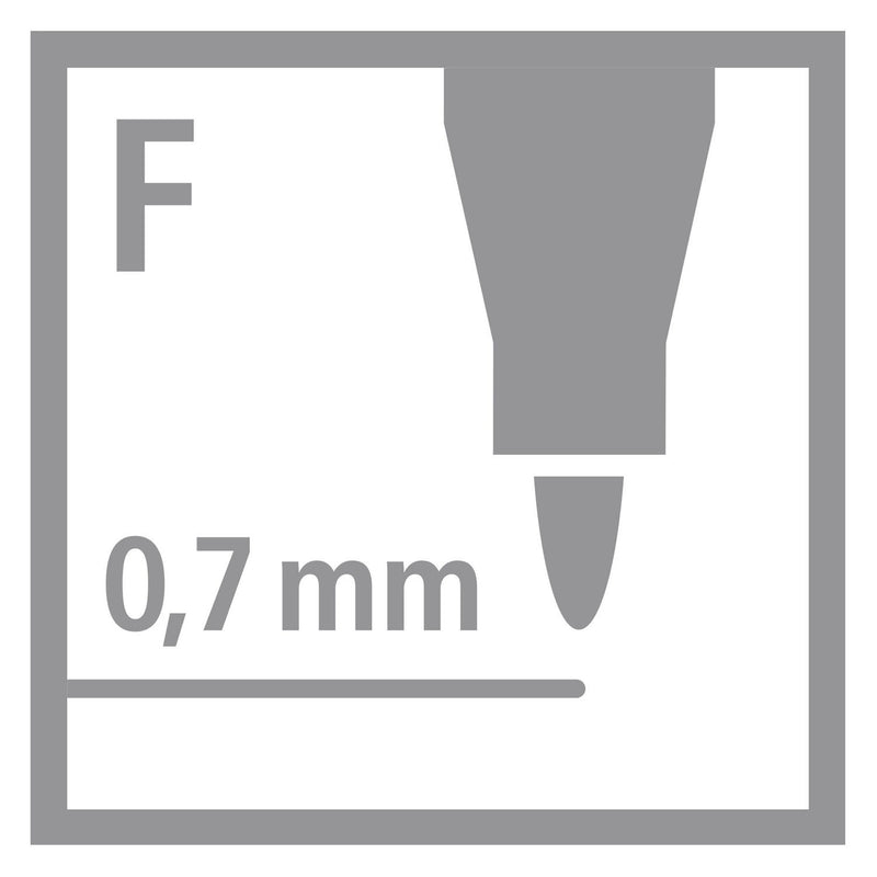 Load image into Gallery viewer, Stabilo write-4-all fijn (0,7mm) permanente marker - 4dlg.