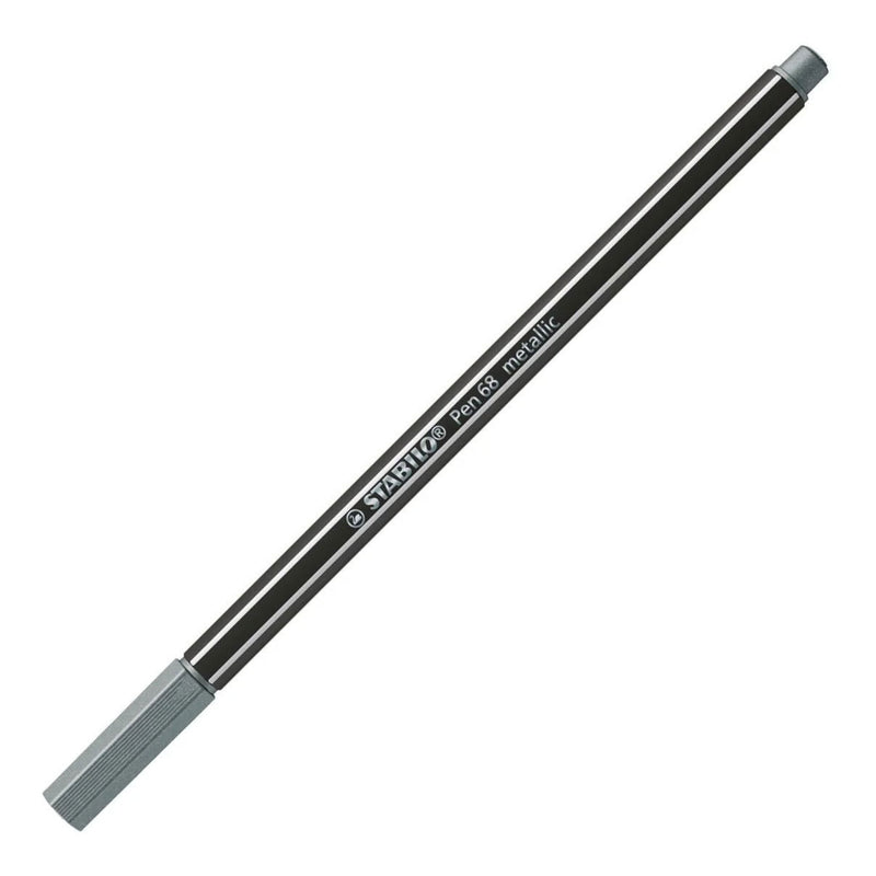 Load image into Gallery viewer, Stabilo pen 68 metallic viltstiften zilver goud koper - 3dlg.