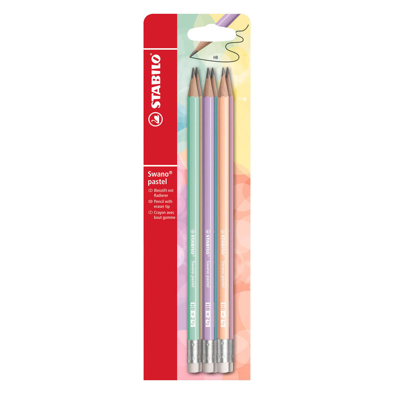 Load image into Gallery viewer, Stabilo swano pastel potloden hb blister a 6 stuks