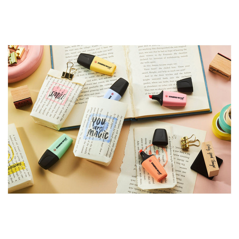 Load image into Gallery viewer, Stabilo boss mini pastel markeerstiften - 5dlg.