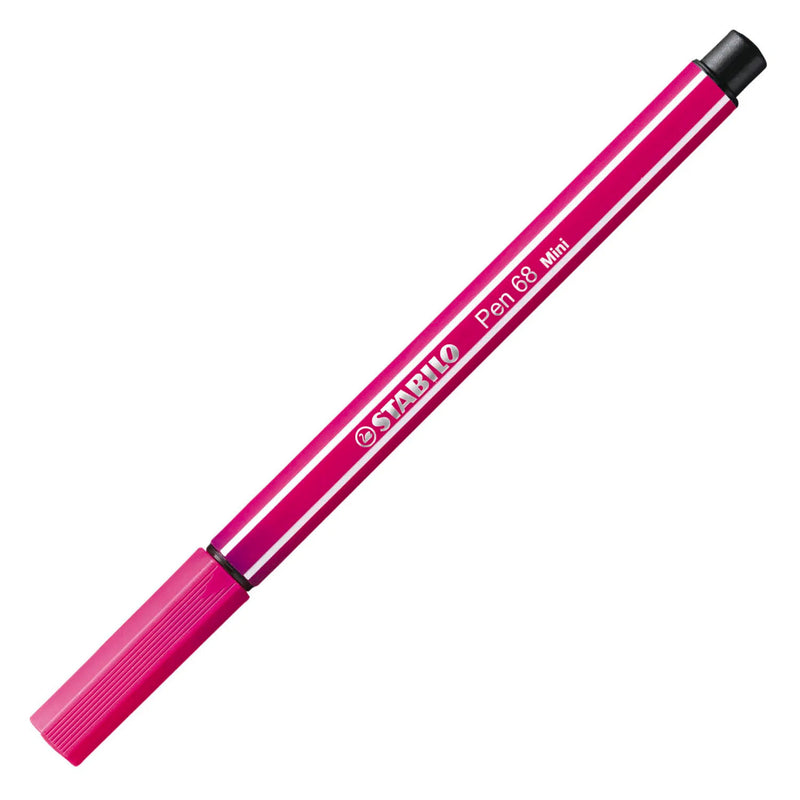 Load image into Gallery viewer, Stabilo pen 68 mini - premium viltstift - animal vibes - etui met 8 kleuren + sticker