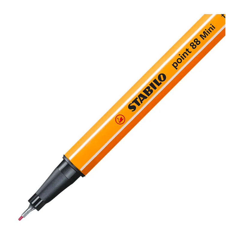 Load image into Gallery viewer, Stabilo point 88 mini - premium fineliner - animal vibes - etui met 8 kleuren + sticker