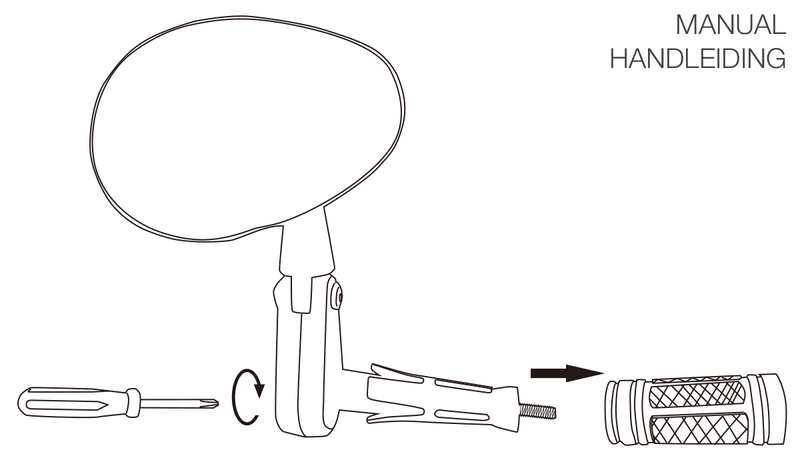 Load image into Gallery viewer, Fietsspiegel