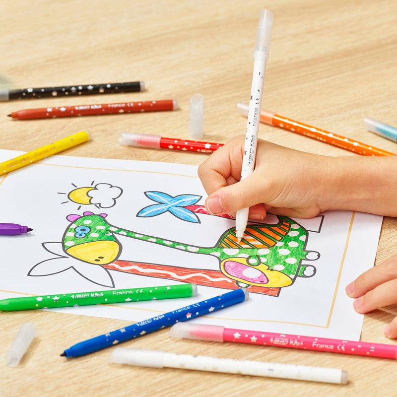 Load image into Gallery viewer, Bic kids kleuren uitwissen, 10 + 2 gratis