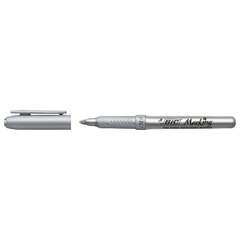 Load image into Gallery viewer, Bic permanent marker goud en zilver