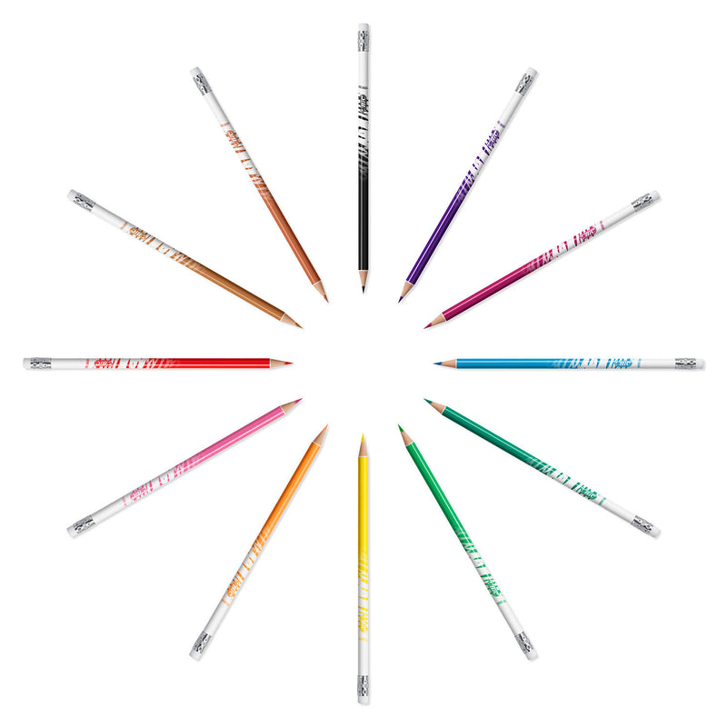 Load image into Gallery viewer, Bic kids evolution uitgumbare kleurpotloden, 12st.