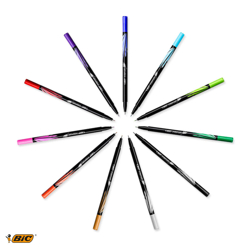 Load image into Gallery viewer, Bic viltstiften 964893 kleurenassortiment pak van 12