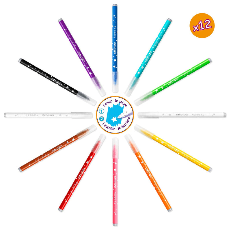 Load image into Gallery viewer, Bic kids kleurkoffer met stickers