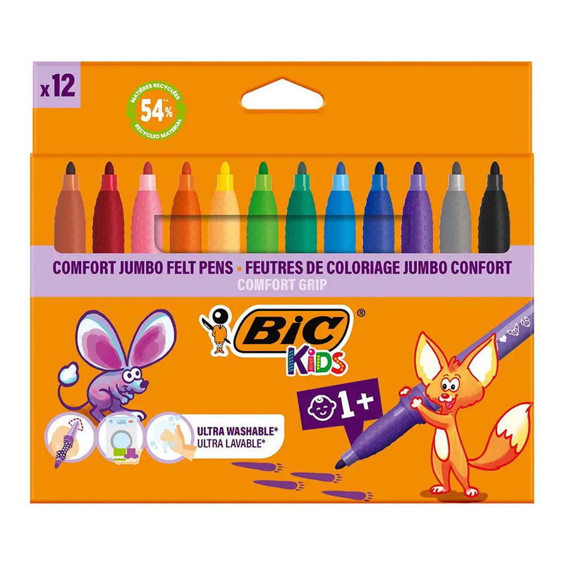 Load image into Gallery viewer, Bic kids viltstiften, 12st