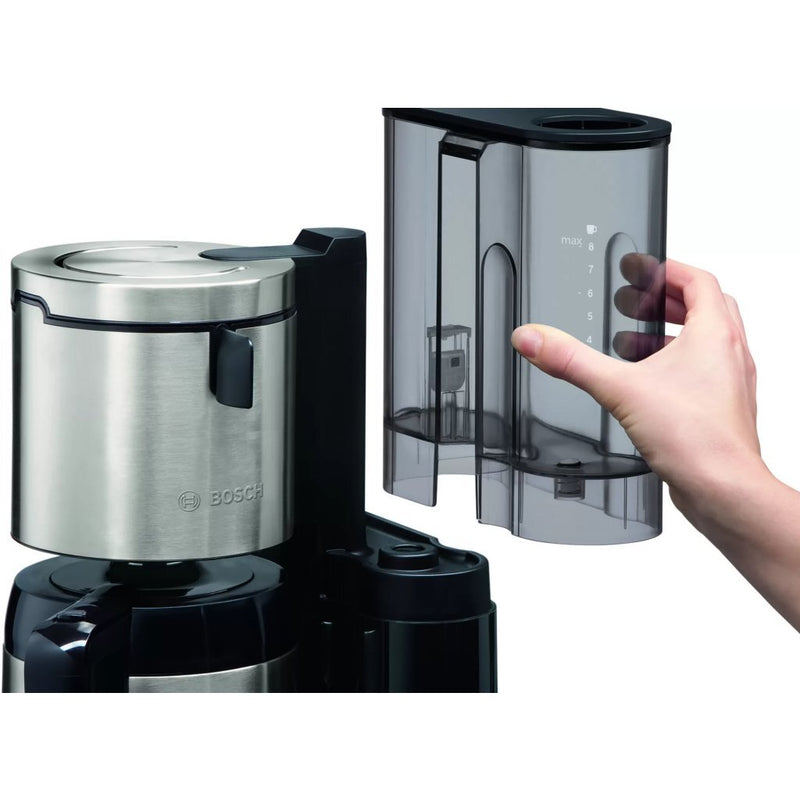 Load image into Gallery viewer, Bosch tka8a683 styline koffiezetapparaat + thermoskan rvs zwart