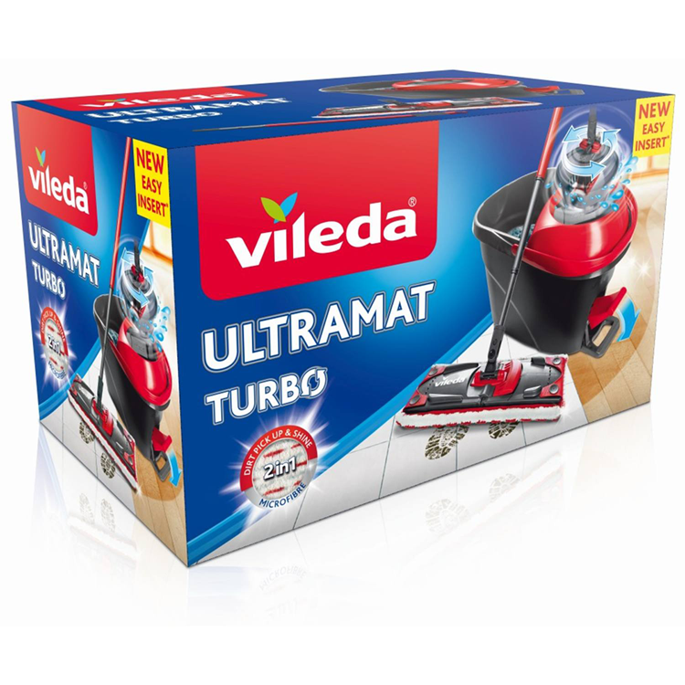 Load image into Gallery viewer, Vileda ultramat turbo - reinigingsysteem - met pedaal