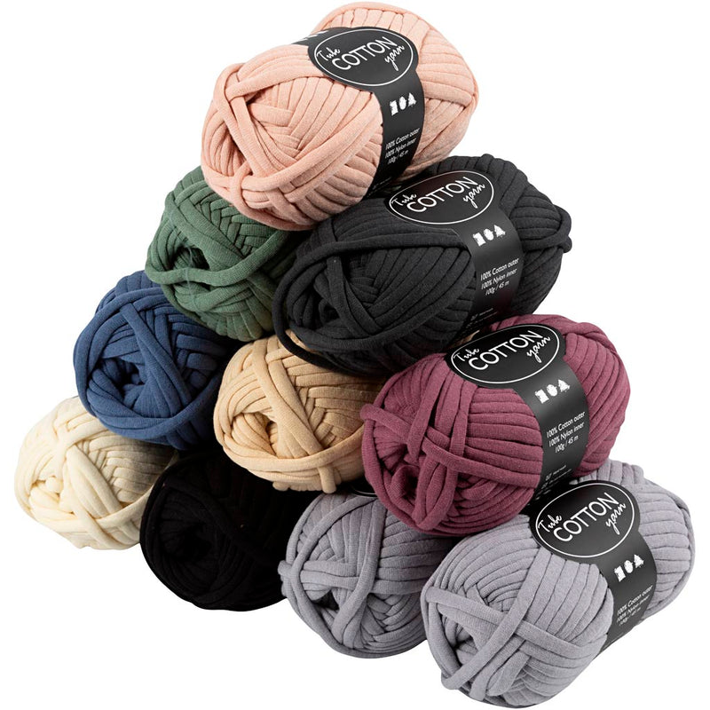 Afbeelding laden in galerijviewer, Https: www.cchobby.nl textielgaren-l-45-m-kleuren-kan-varieren-diverse-kleuren-10x100-gr-1-doos