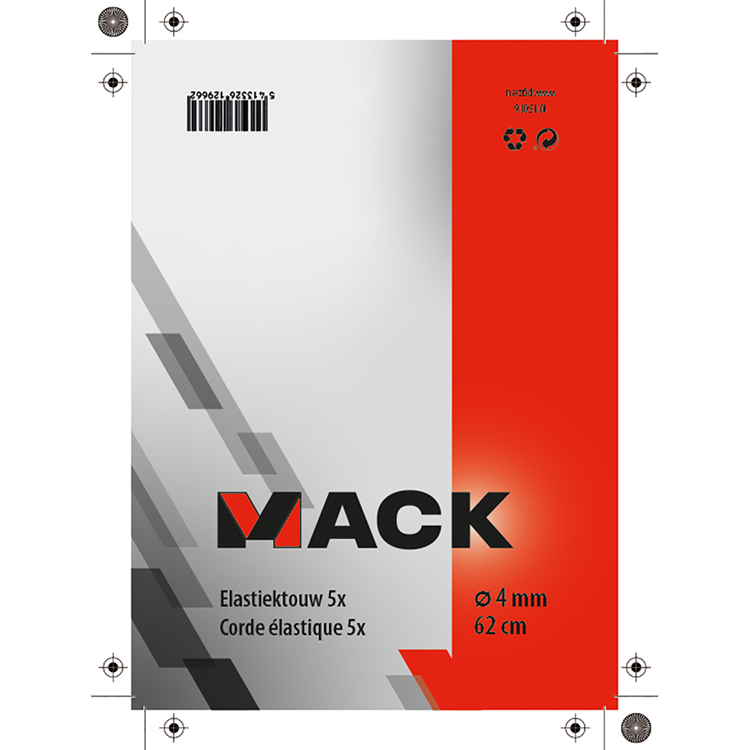 Load image into Gallery viewer, Mack 1015016 - elastiek bungee ball 5st 30cm | 5 stuks