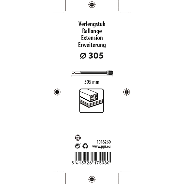 Load image into Gallery viewer, Mack 1018260 - verlengstuk 270 mm | 3 stuks
