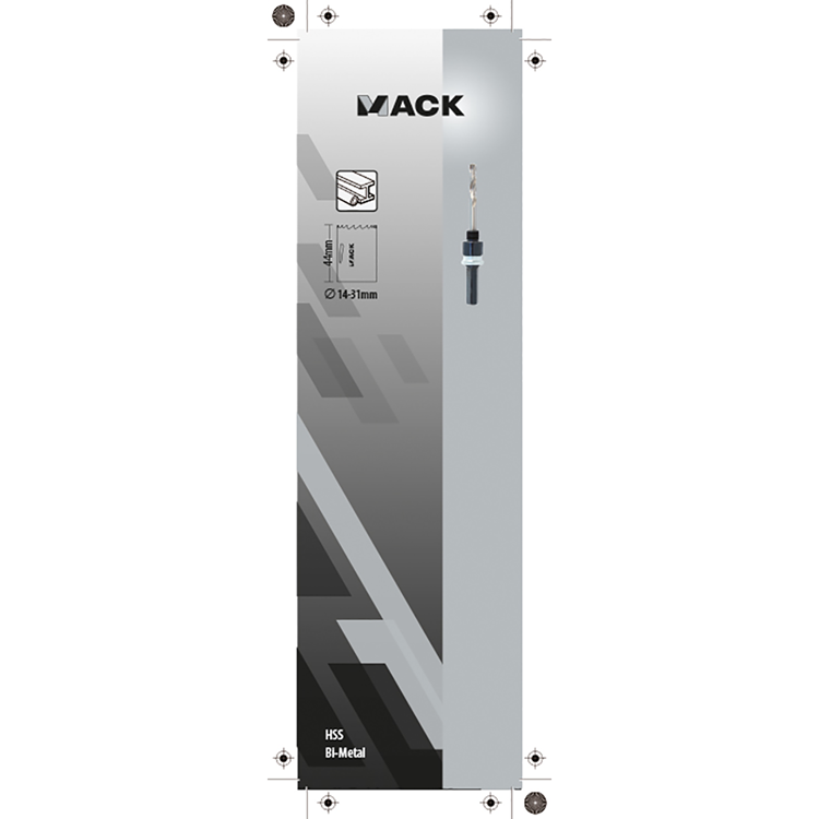 Load image into Gallery viewer, Mack 1018364 - gatzaaghouder quick lock ø 14-30mm | 3 stuks