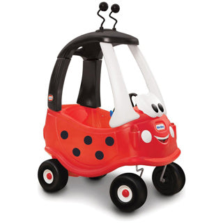 Load image into Gallery viewer, Little tikes cozy coupe - ladybird - loopauto - lieveheerstbeestje