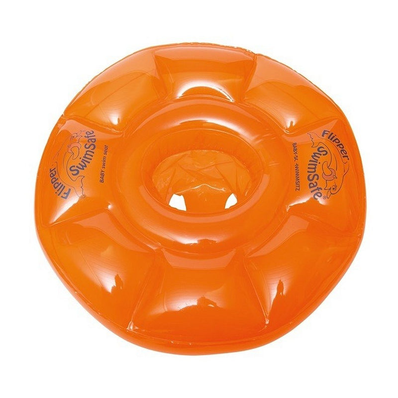 Load image into Gallery viewer, Swimsafe babyzwemband flipper oranje