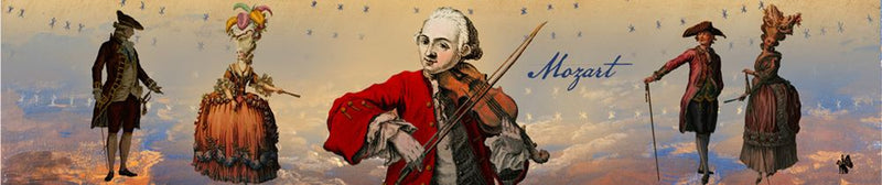 Afbeelding laden in galerijviewer, Rondo27 muziekje: mozart violin (die zau