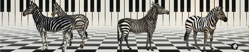 Load image into Gallery viewer, Rondo48 muziekje: zebra 01 (frére jacque
