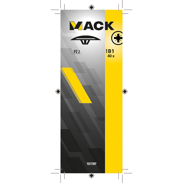Afbeelding laden in galerijviewer, Mack 1017397 - afdekkapje vr pz schr.kunst. zwart 40 st pz 2 | 10 stuks