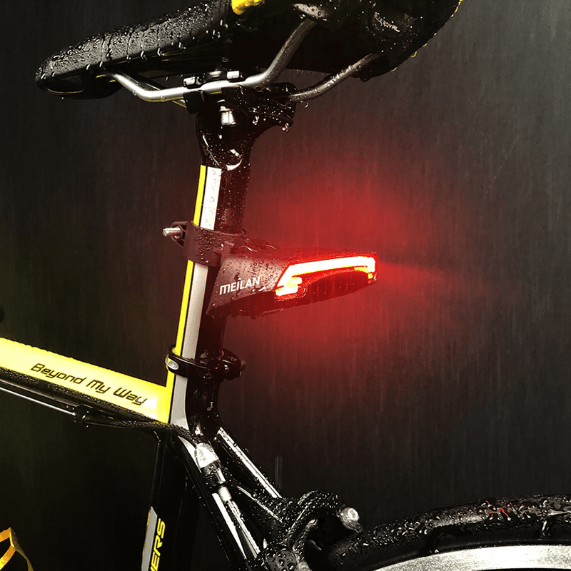 Load image into Gallery viewer, Meilan laser achterlicht met afstandbediening usb x5