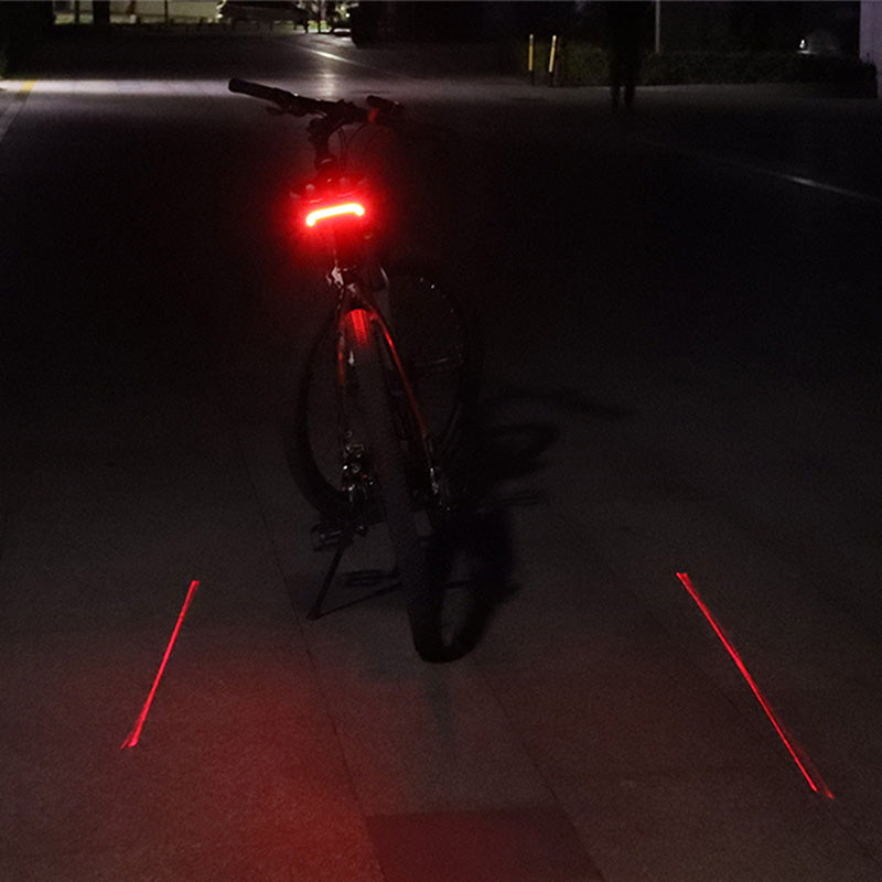 Load image into Gallery viewer, Meilan Laser achterlicht met afstandbediening USB Cute Eye