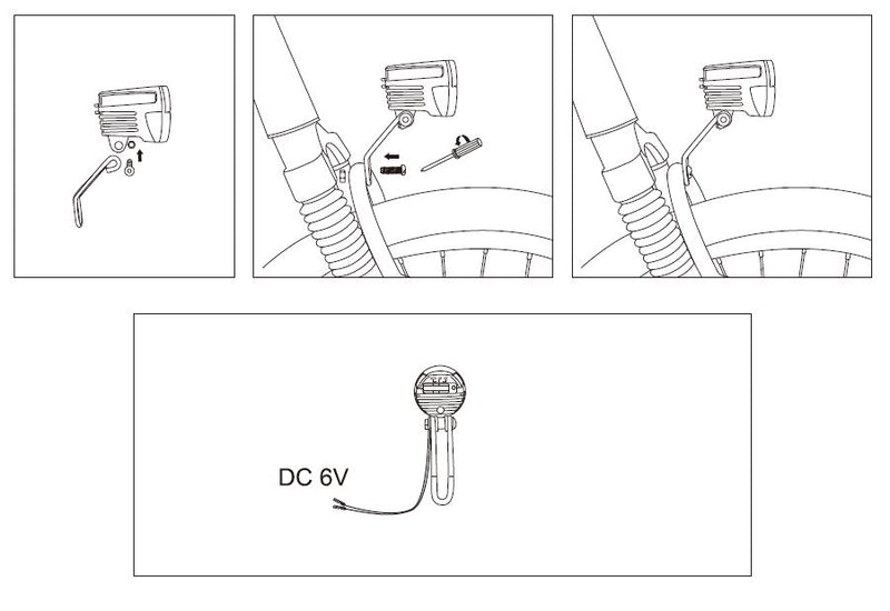Load image into Gallery viewer, Koplamp E-bike 30 Lux