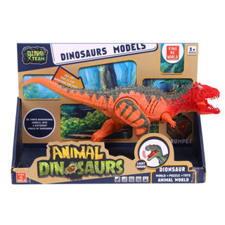 Load image into Gallery viewer, Basic dino met licht en geluid 2 assorti | 2 stuks