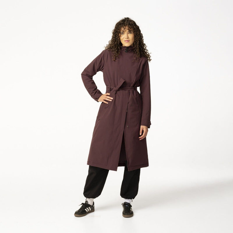 Afbeelding laden in galerijviewer, Puch trenchcoat jas winter regenjas dames modica