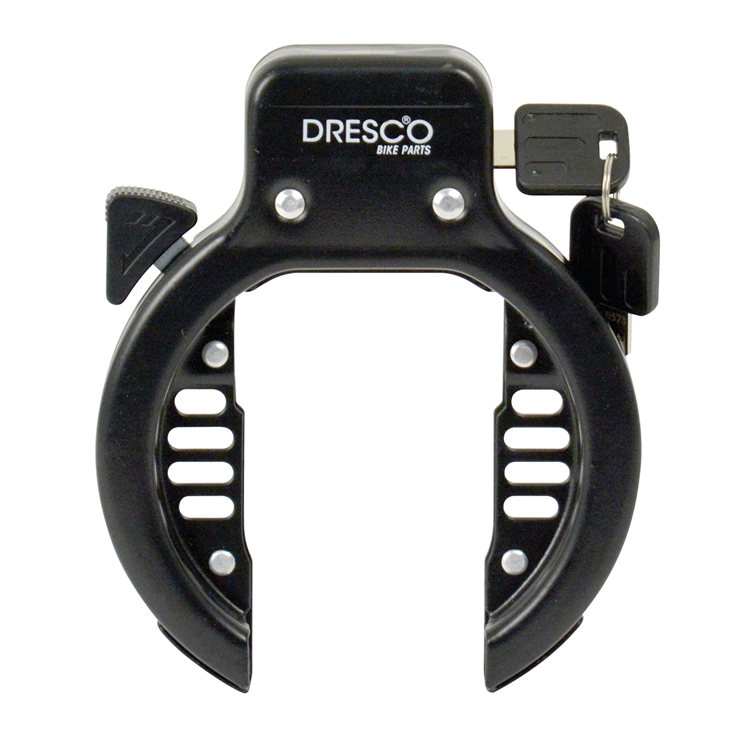 Load image into Gallery viewer, Dresco 2.0 dresco ringslotslot voor fietsen met brede banden - gehard staal - zwart