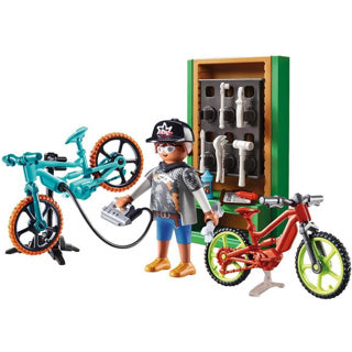 Load image into Gallery viewer, Playmobil 70674 gift set e-bike werkplaats | 2 stuks
