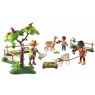 Load image into Gallery viewer, Playmobil country 71251 alpaca wandeling