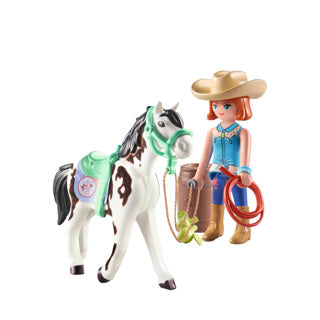 Load image into Gallery viewer, Playmobil Horses of Waterfall Ellie en Sawdust Speelset 71358