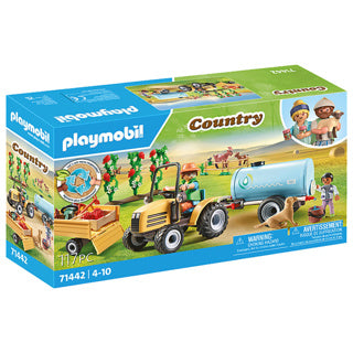 Load image into Gallery viewer, Playmobil 71442 country tractor met aanhanger en watertank