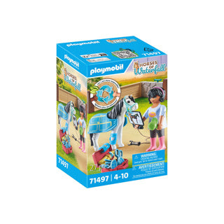 Load image into Gallery viewer, Playmobil 71497 horses of waterfall paardentherapeut | 2 stuks