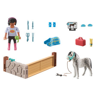 Load image into Gallery viewer, Playmobil 71497 horses of waterfall paardentherapeut | 2 stuks