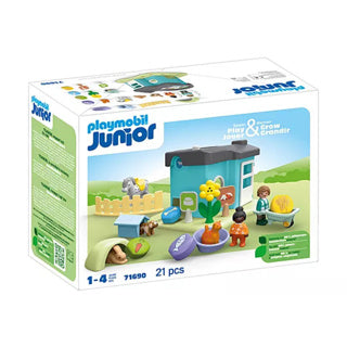 Load image into Gallery viewer, Playmobil 71690 junior dierenpension met voerautomaat