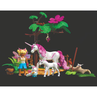 Afbeelding laden in galerijviewer, Playmobil 71839 magische eenhoornstal voor moeder en veulen | 2 stuks