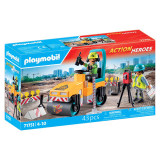 Afbeelding laden in galerijviewer, Playmobil 71751 wegenbouw