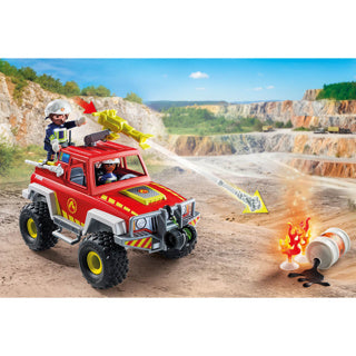 Load image into Gallery viewer, Playmobil action heroes brandweerwagen - 71824