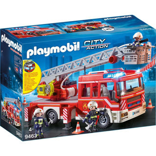 Load image into Gallery viewer, Playmobil 9463 brandweer ladderwagen
