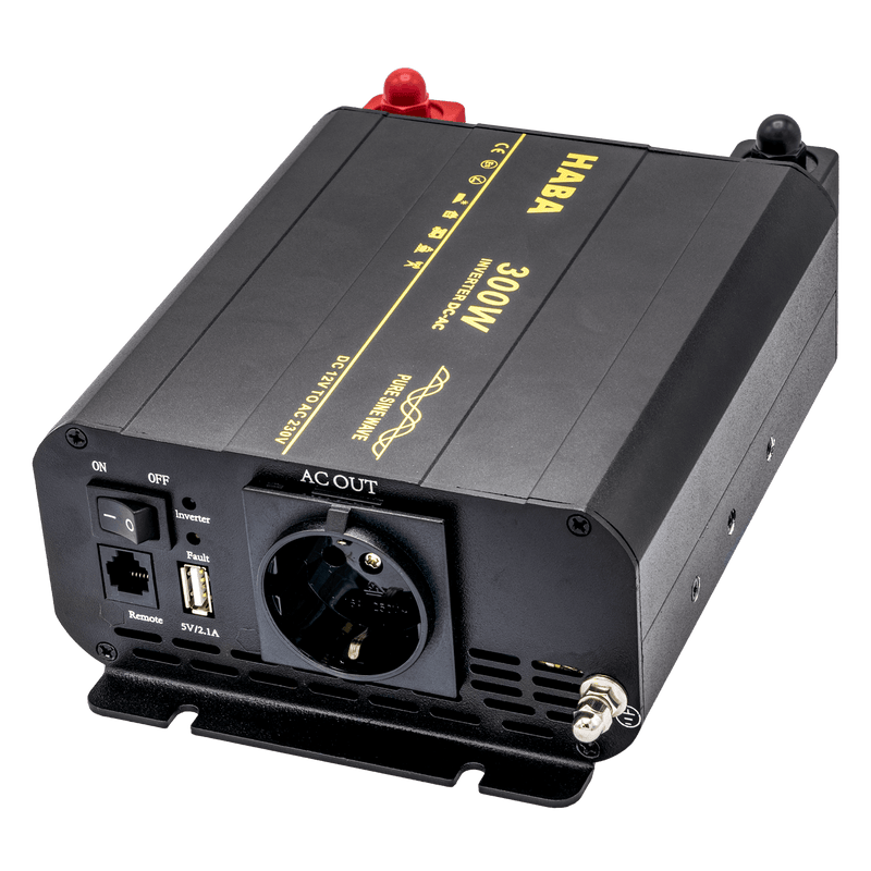 Afbeelding laden in galerijviewer, Pure sine wave omvormer camper en caravan - 300w